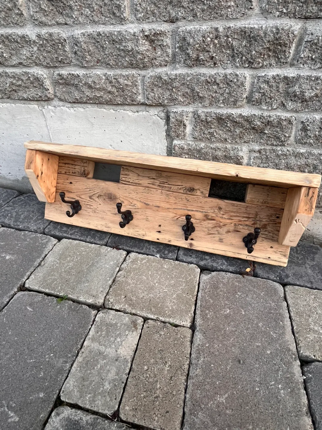 Barn Board Coat Rack( 28” x 9”x 6”) image indicator(5)