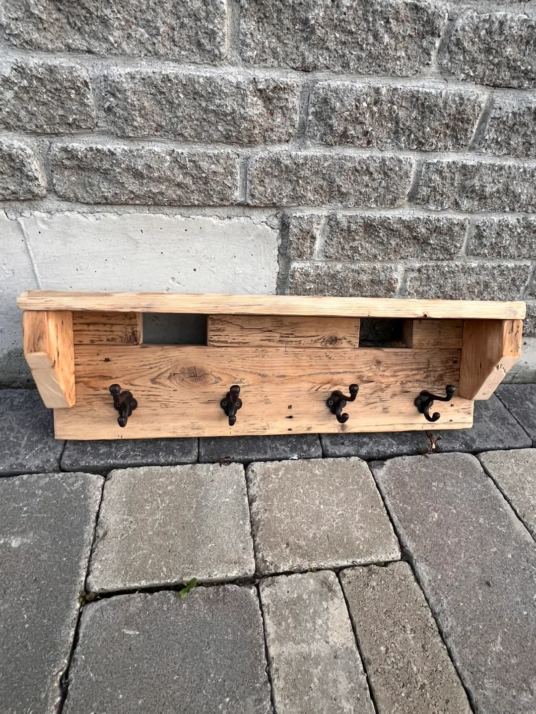 Barn Board Coat Rack( 28” x 9”x 6”) image indicator(2)