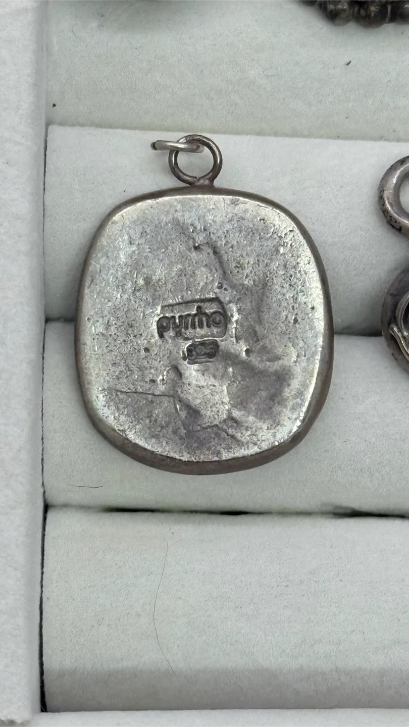 Purho 925 Sterling Silver Fox Pendant image indicator(5)