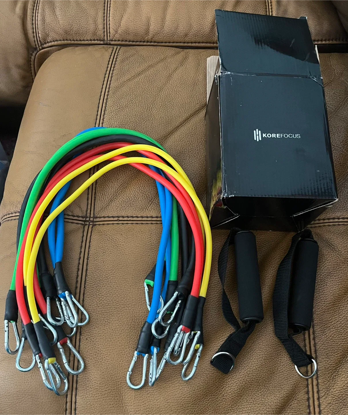 Korefocus Resistance Bands Set with Handles thumbnail