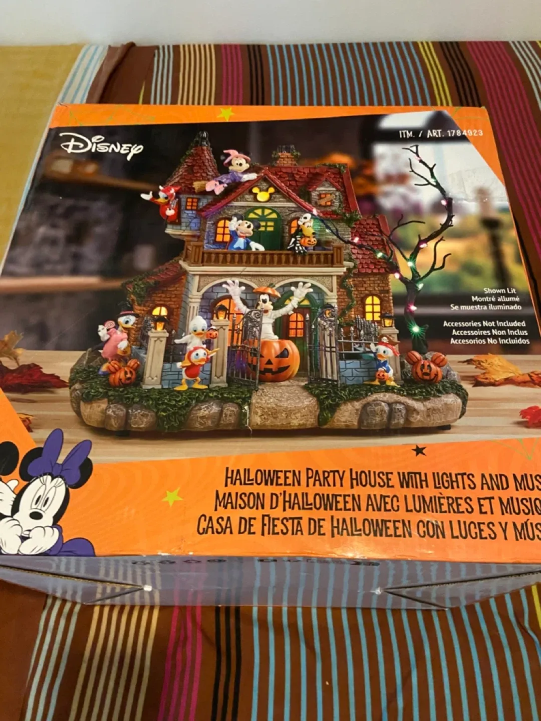 Disney Halloween Party House with Lights and Music