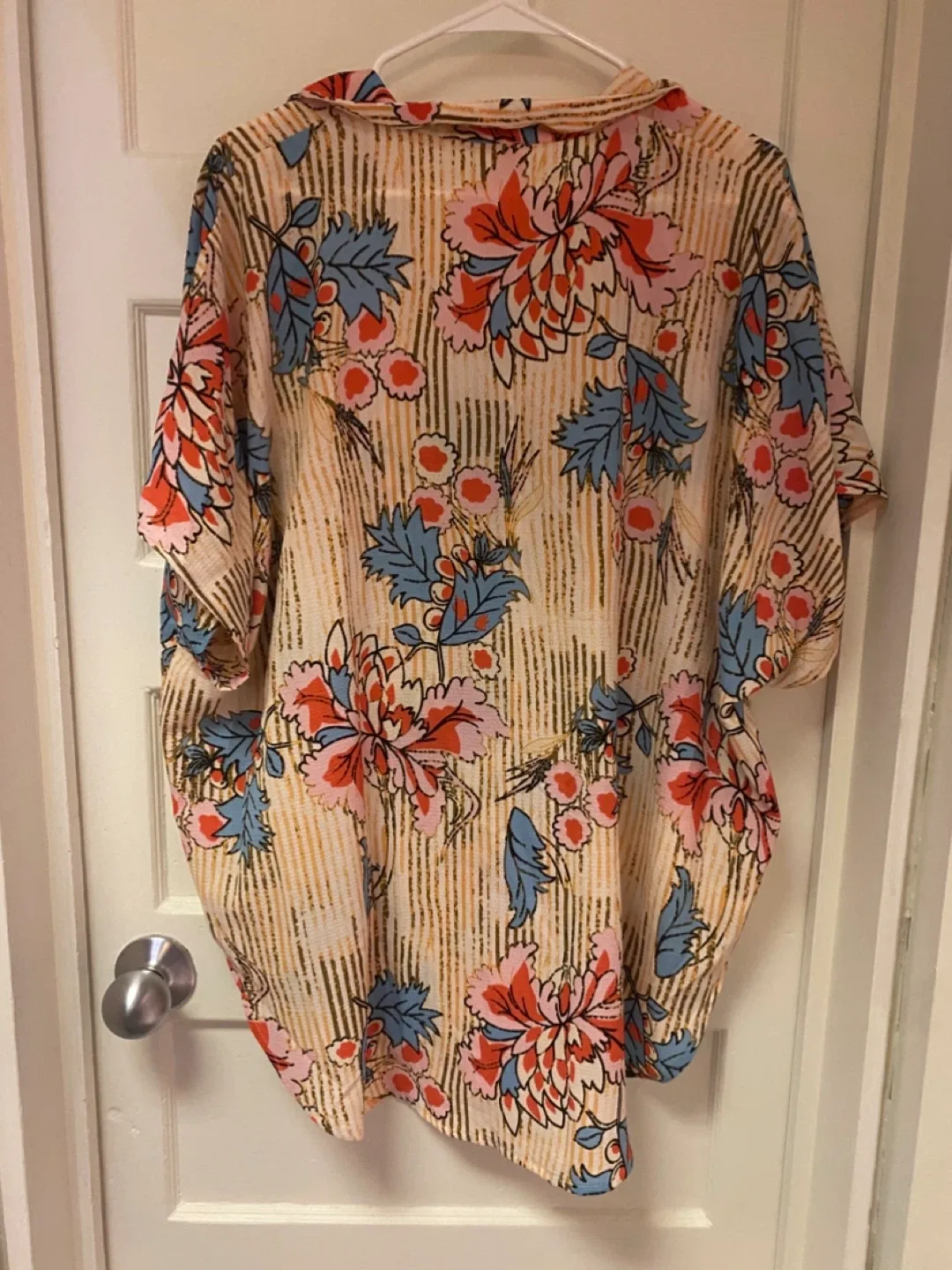 Cupshe Floral Print Blouse - Size L image indicator(3)