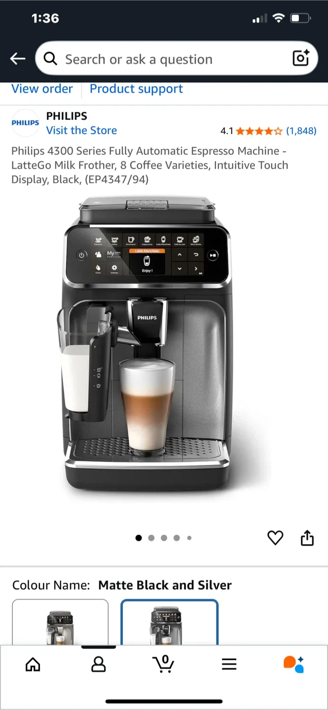 Philips Espresso Machine image indicator(3)