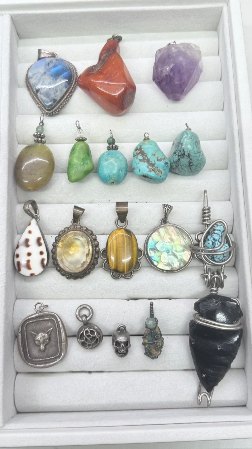 Vintage Tiger's Eye Pendant image indicator(4)