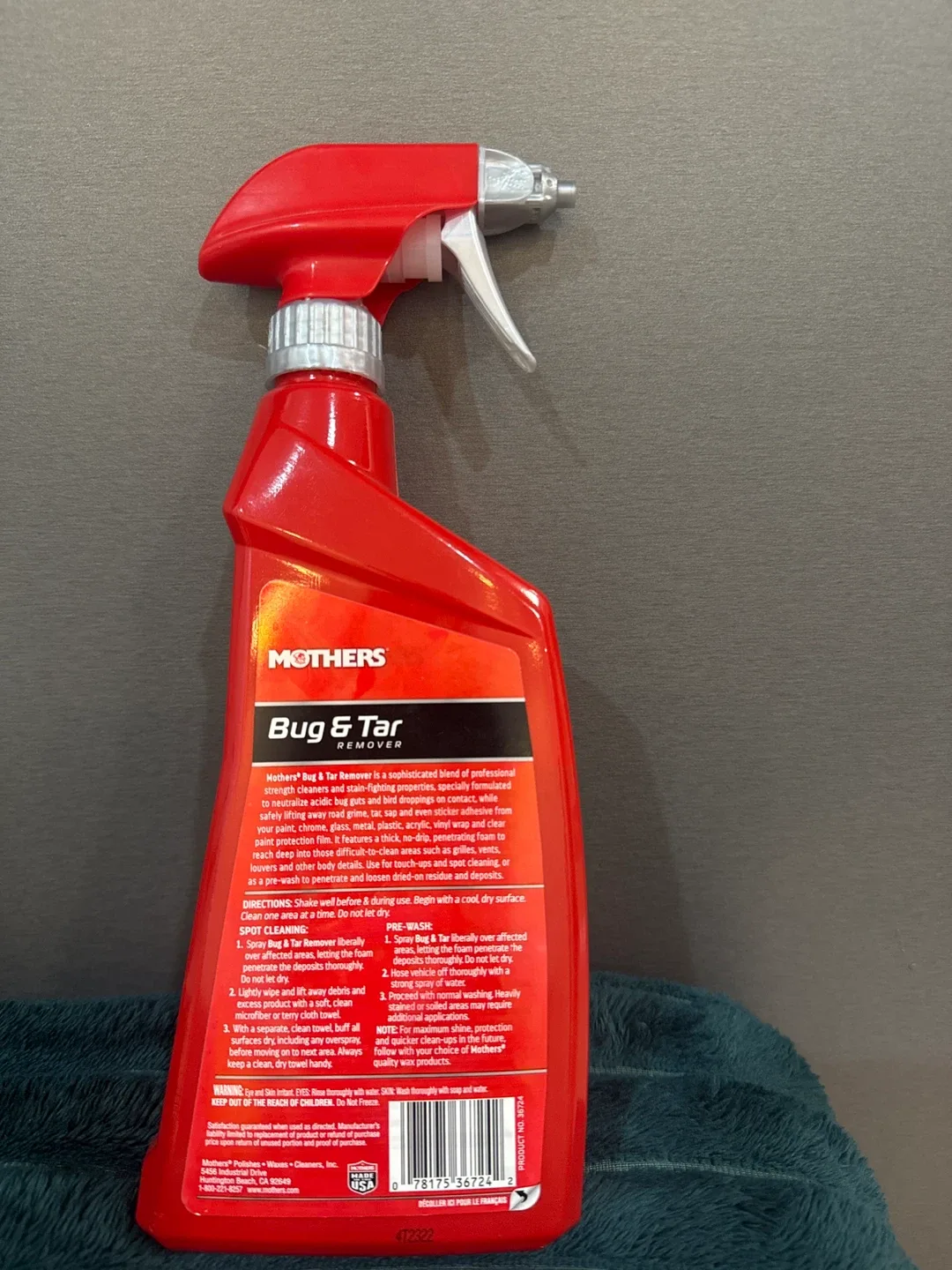 Mothers Bug & Tar Remover: very effective image indicator(2)