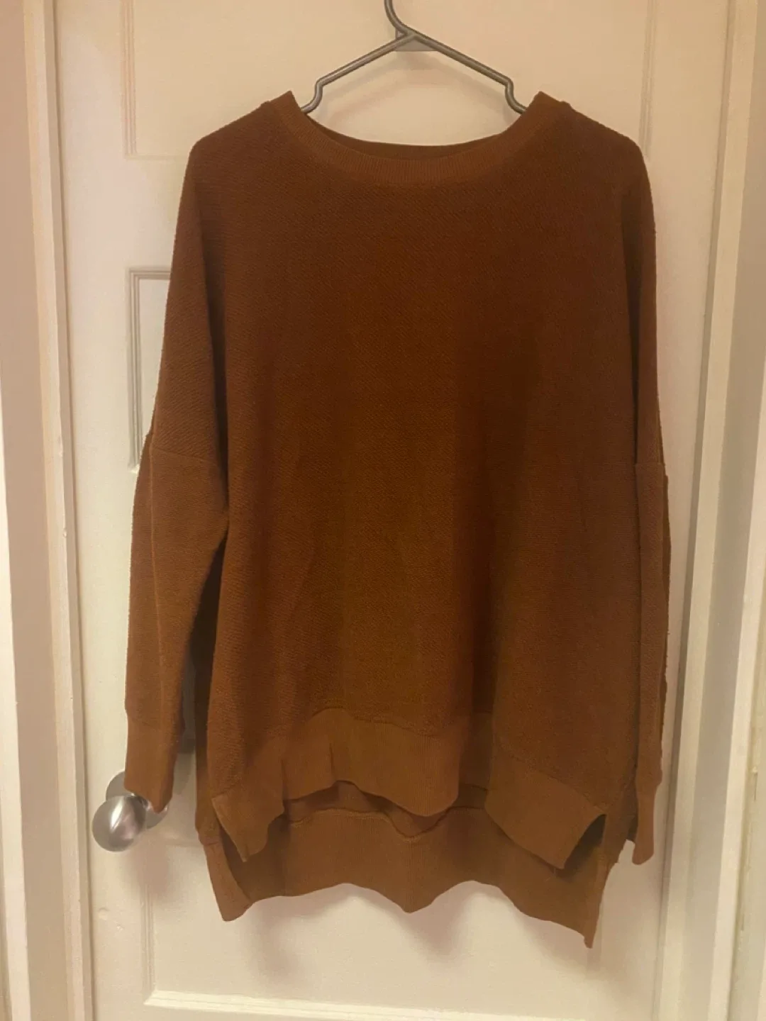 Aerie Burnt Orange Sweater - Size M thumbnail