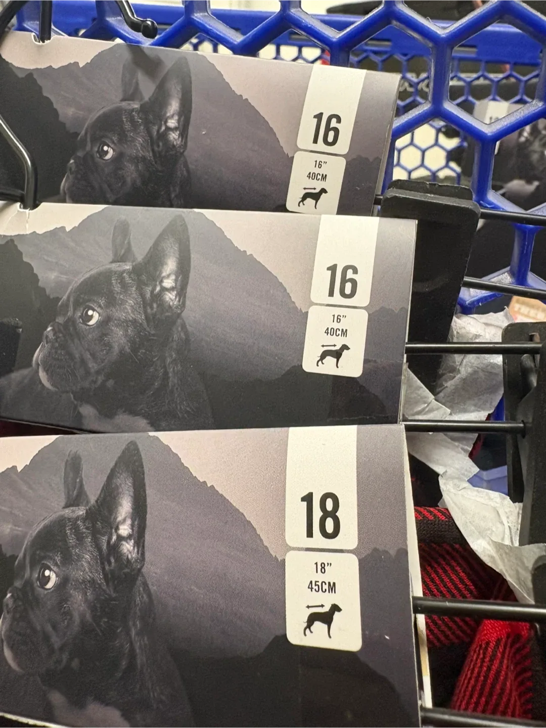 Canada Pooch Frosty Fleece Onesie - Red Plaid - Size 18 image indicator(3)