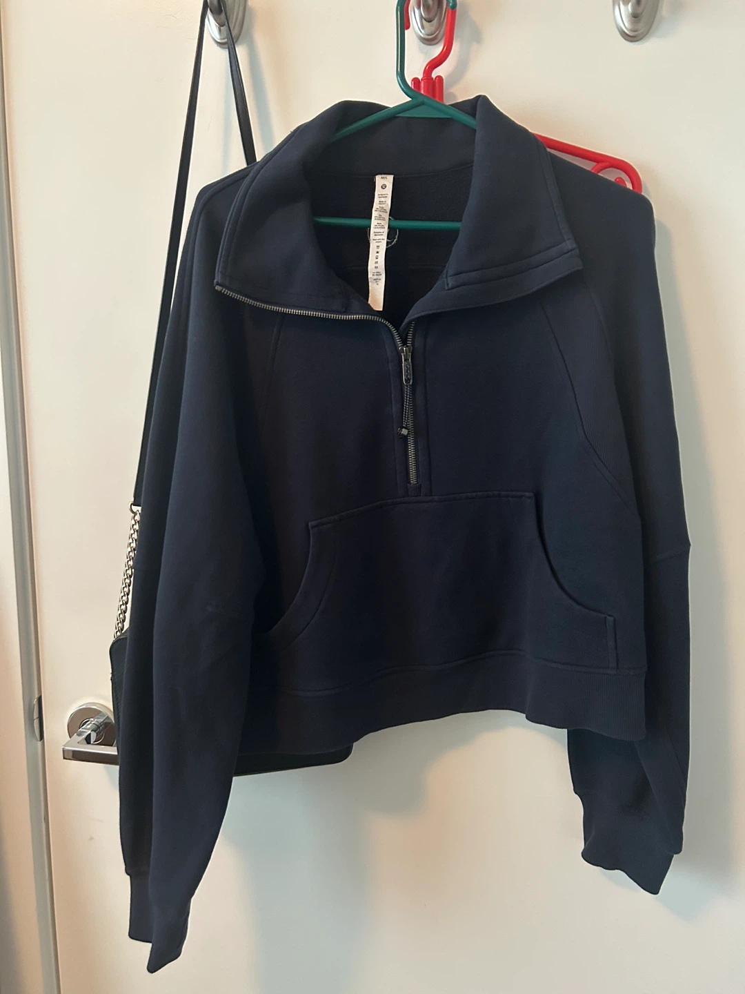 Lululemon Navy Half Zip Pullover - Size M/L