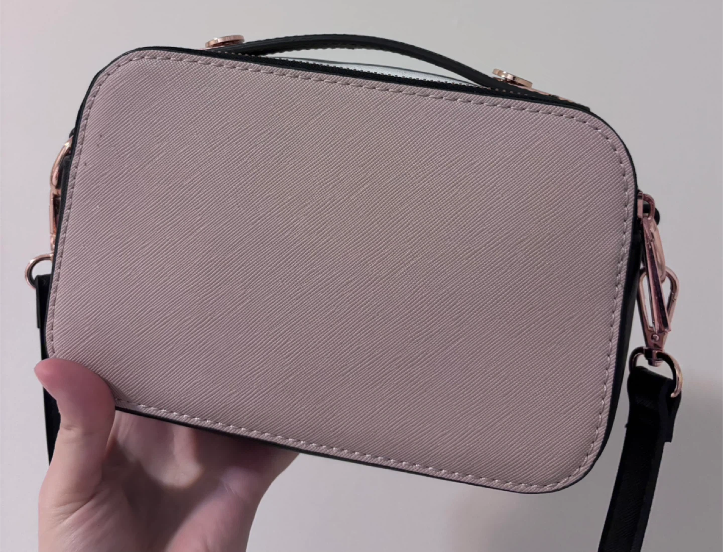 Aldo Crossbody Bag - Blush, White & Black - photo 2