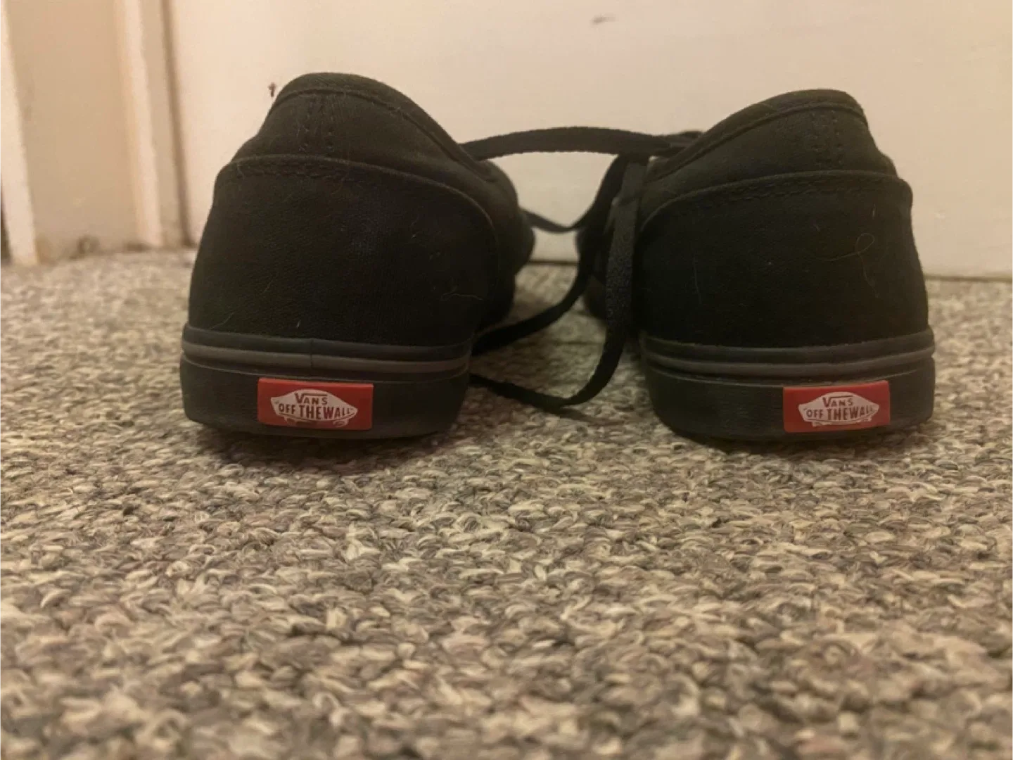 Vans Black Sneakers, Size 8 image indicator(4)