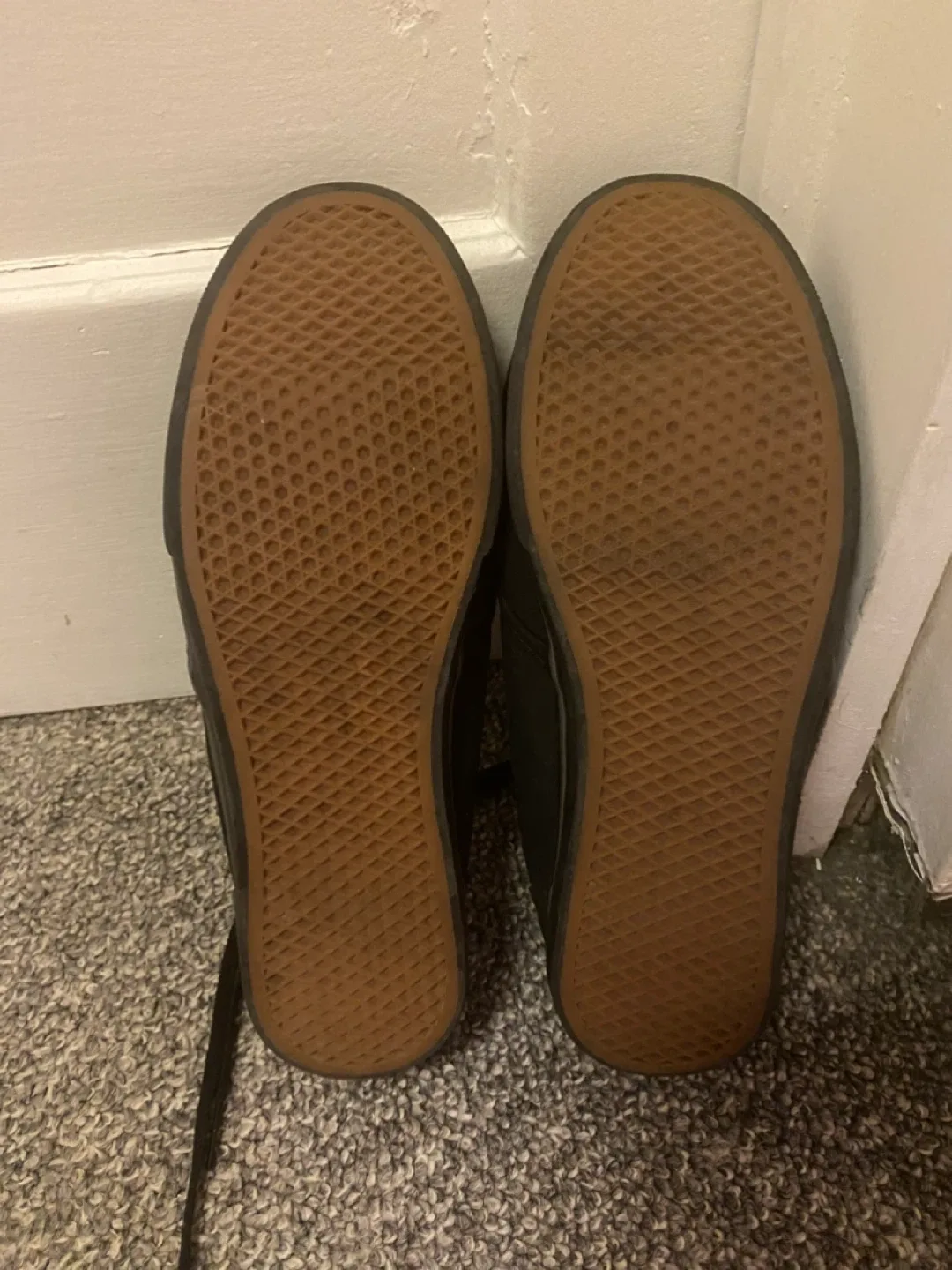 Vans Black Sneakers, Size 8 image indicator(2)