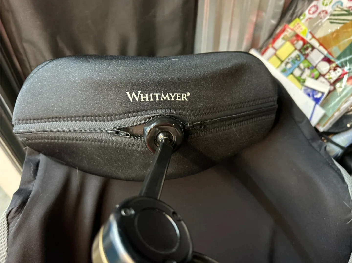NXT uFit II Wheelchair Back (18x18) with Whitmyer Head Support image indicator(5)