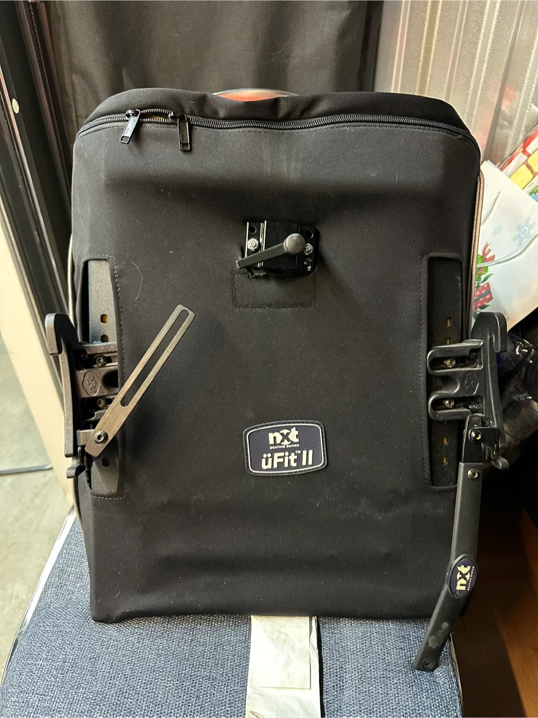 NXT uFit II Wheelchair Back (18x18) with Whitmyer Head Support image indicator(2)