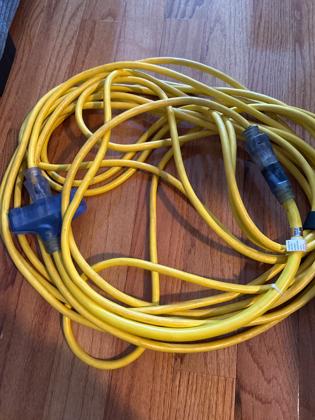 Yellow Extension Cord