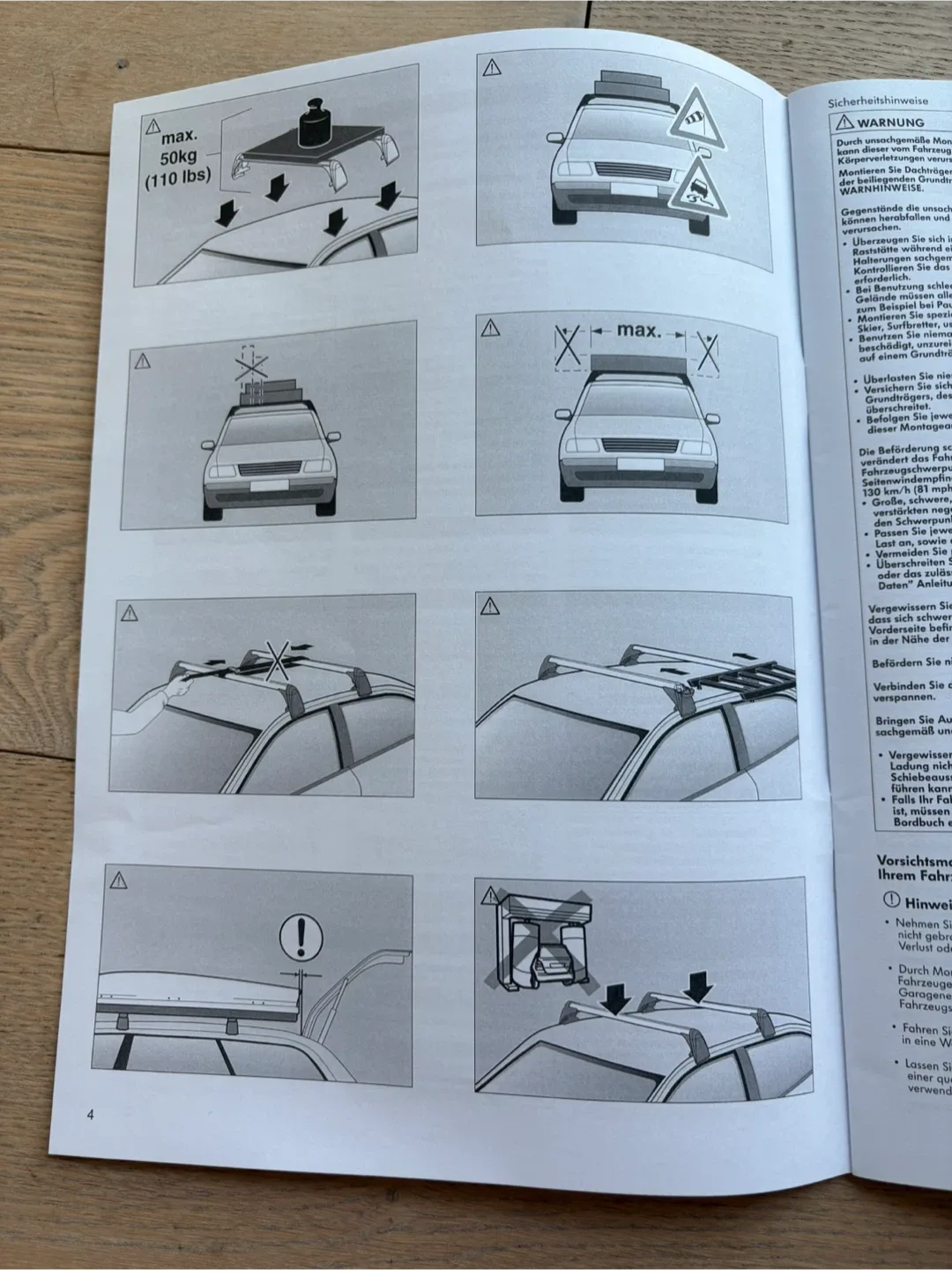 VW Golf Roof Rack brand new in box image indicator(8)