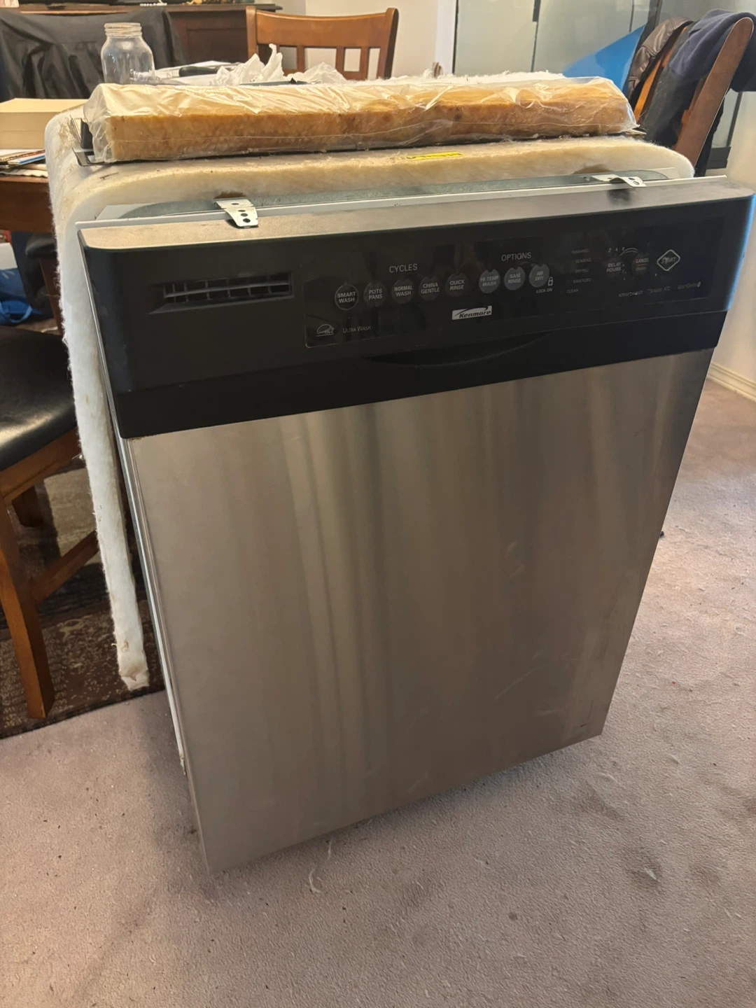 Kenmore Stainless Steel Dishwasher
