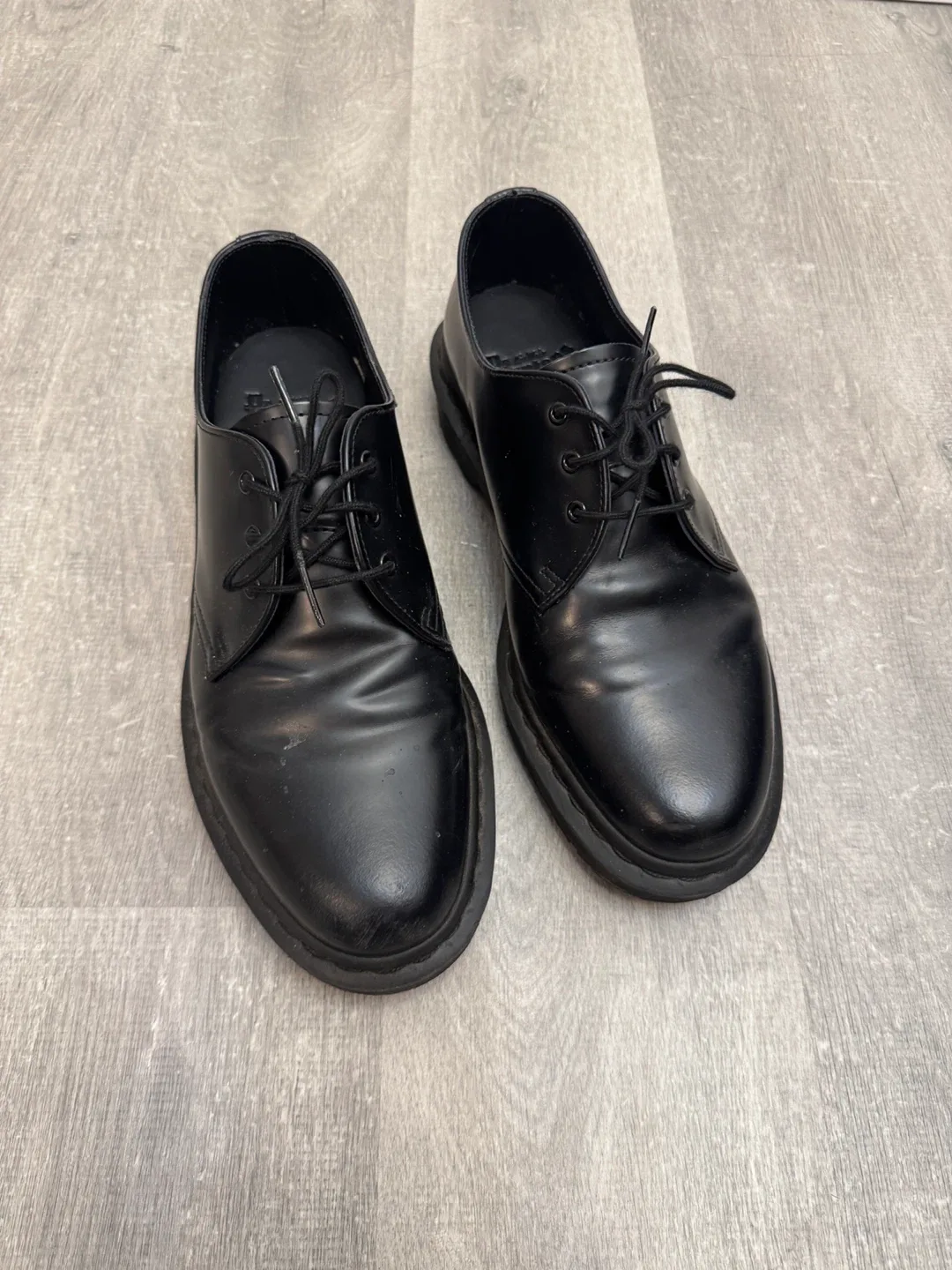 Dr. Martens 1461 Smooth Black Leather Shoes thumbnail