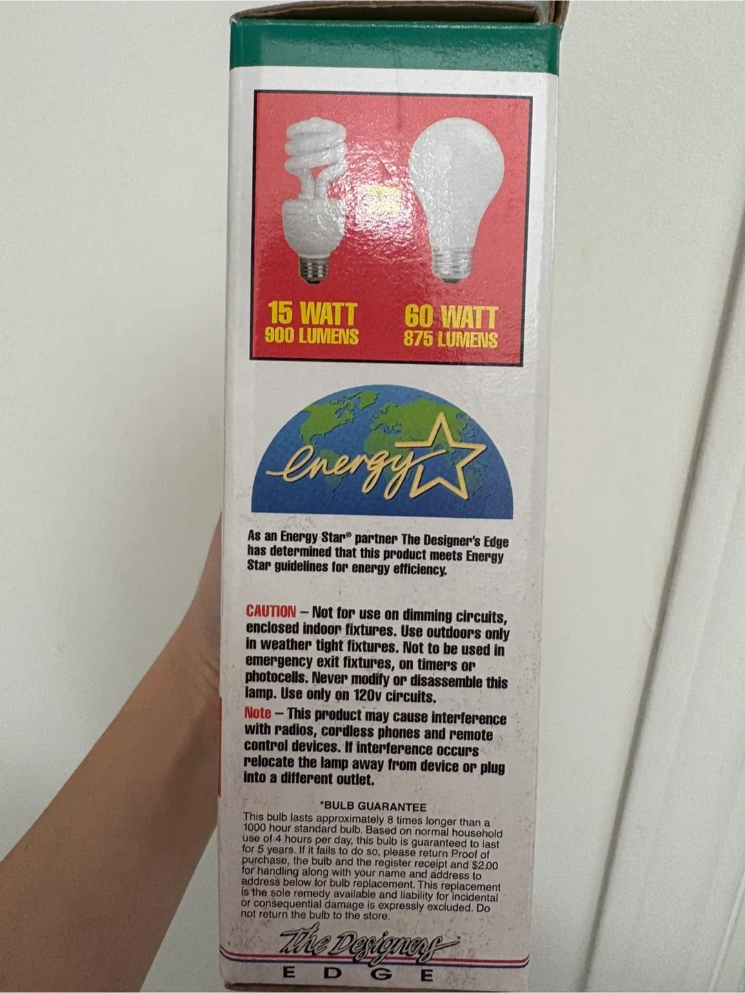 The Designer's Edge 60 Watt Equivalent Light Bulbs - 2 Pack image indicator(2)