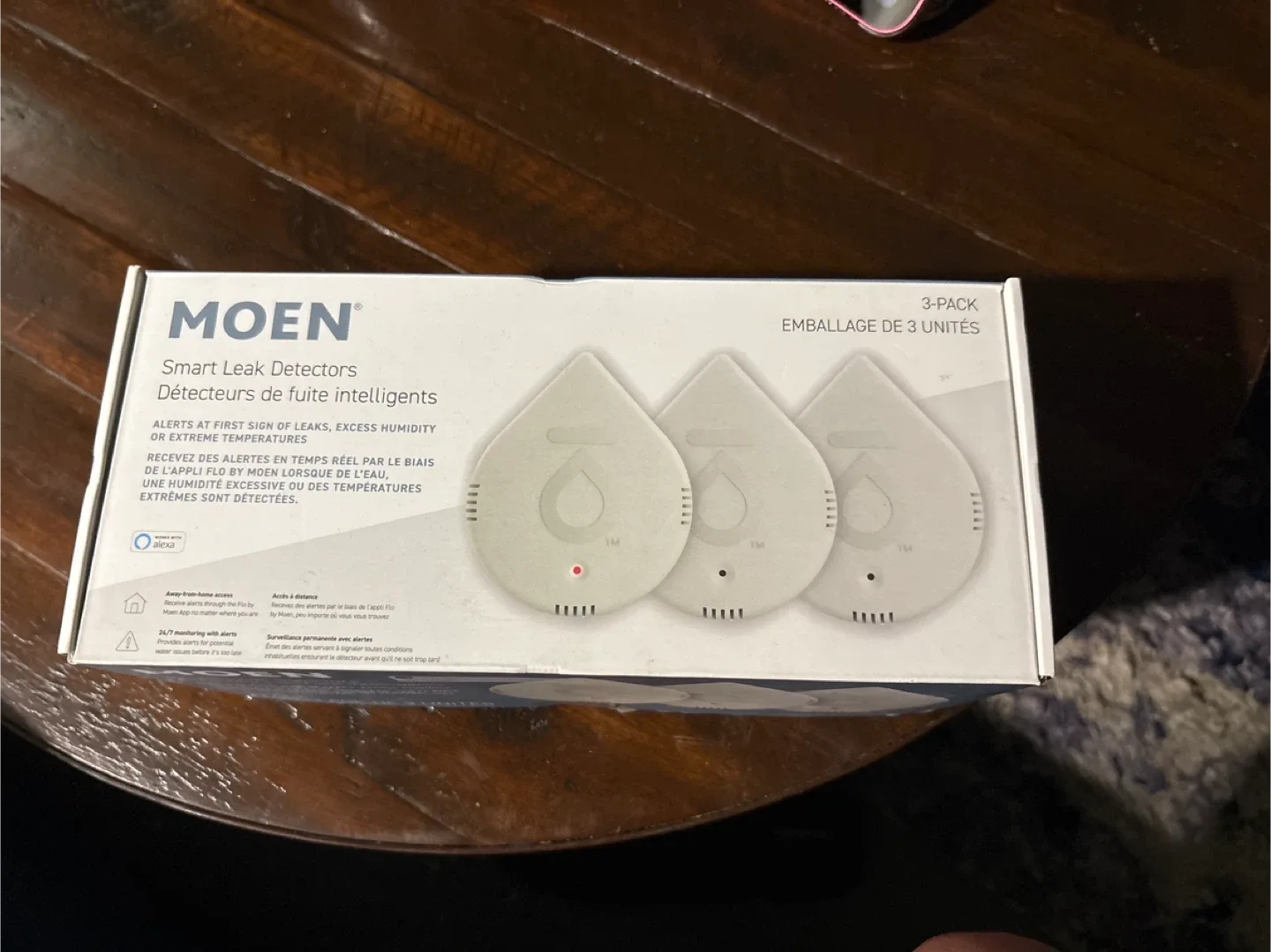Moen Flo By Moen Smart Water Leak Detectors 3-Pack image indicator(2)