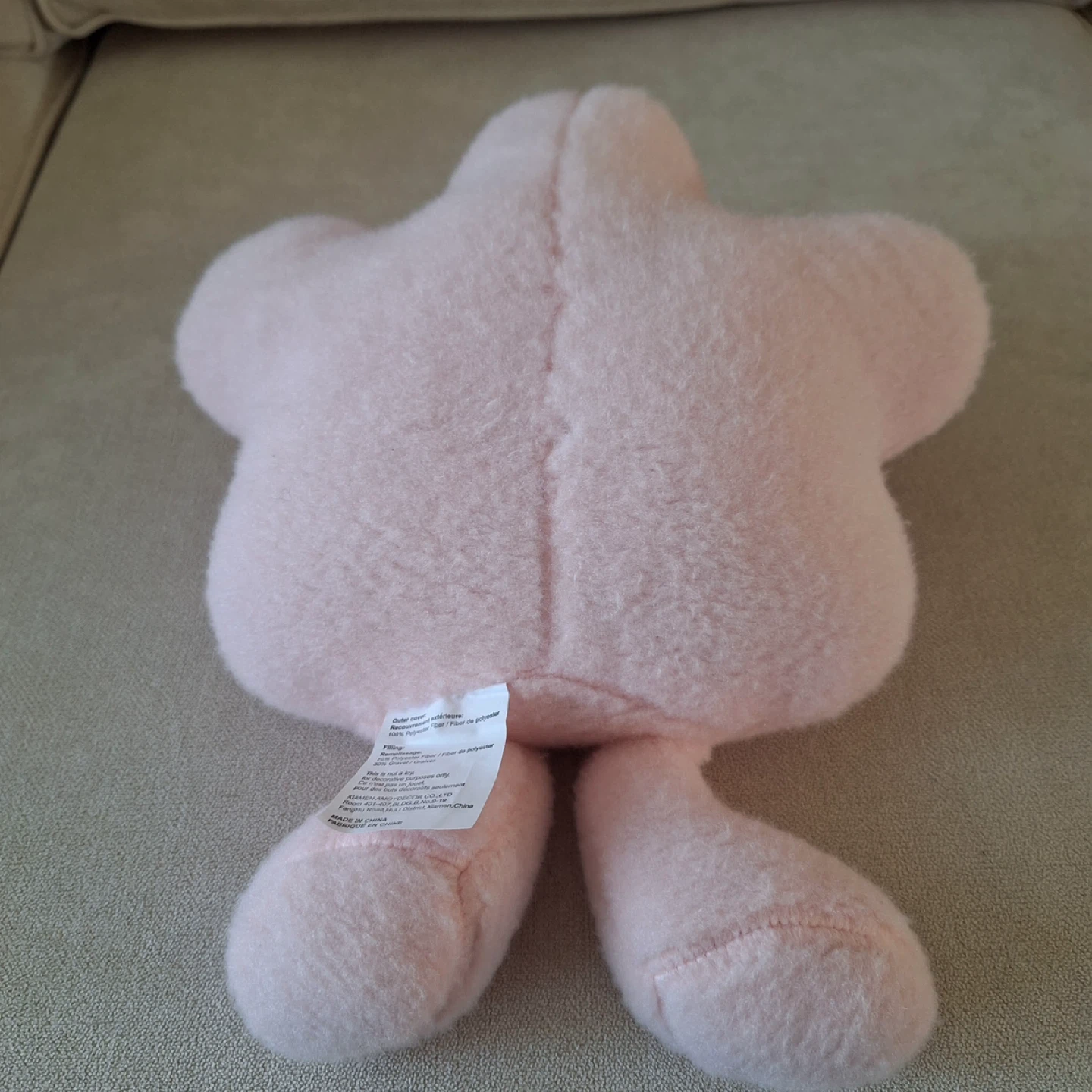 Pink Star Plush Toy - photo 3