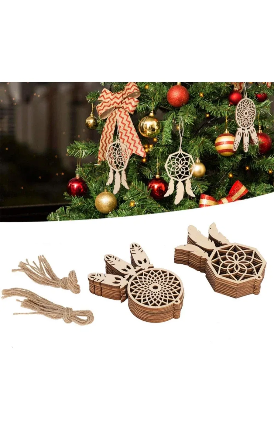 Wood Dreamcatchers Craft Kit image indicator(6)