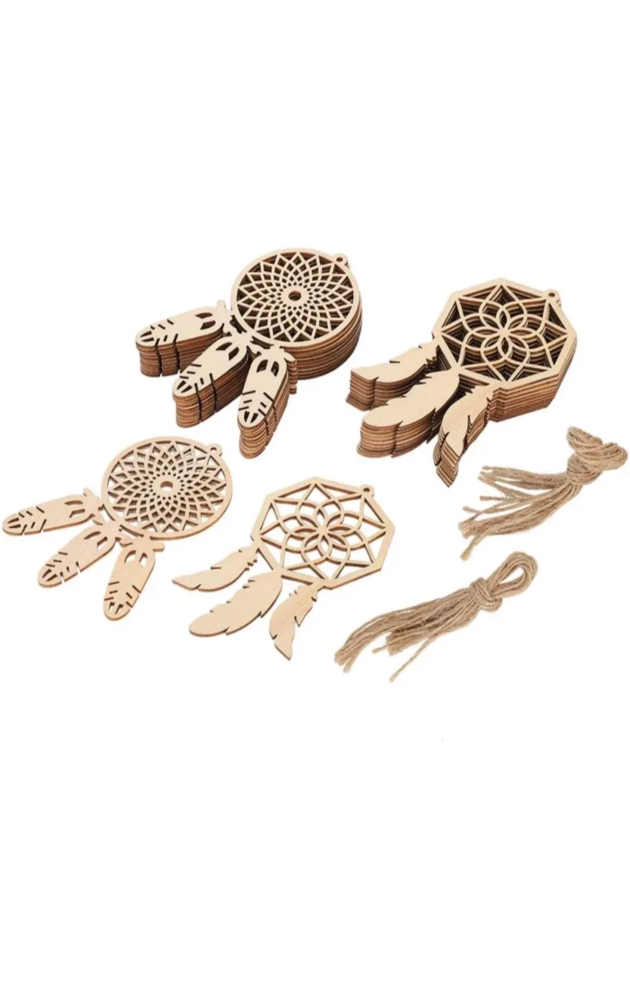 Wood Dreamcatchers Craft Kit image indicator(7)