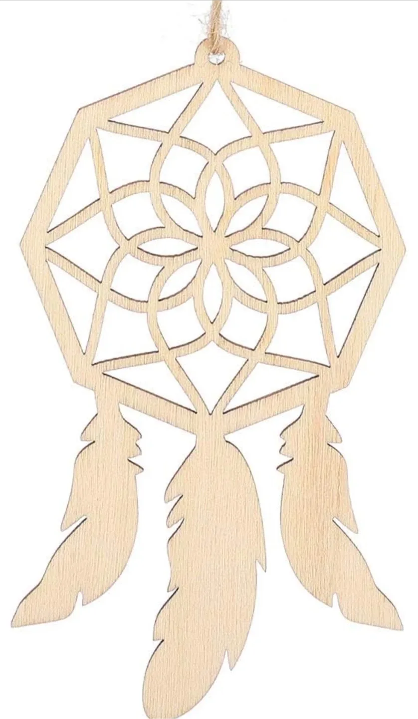 Wood Dreamcatchers Craft Kit image indicator(8)