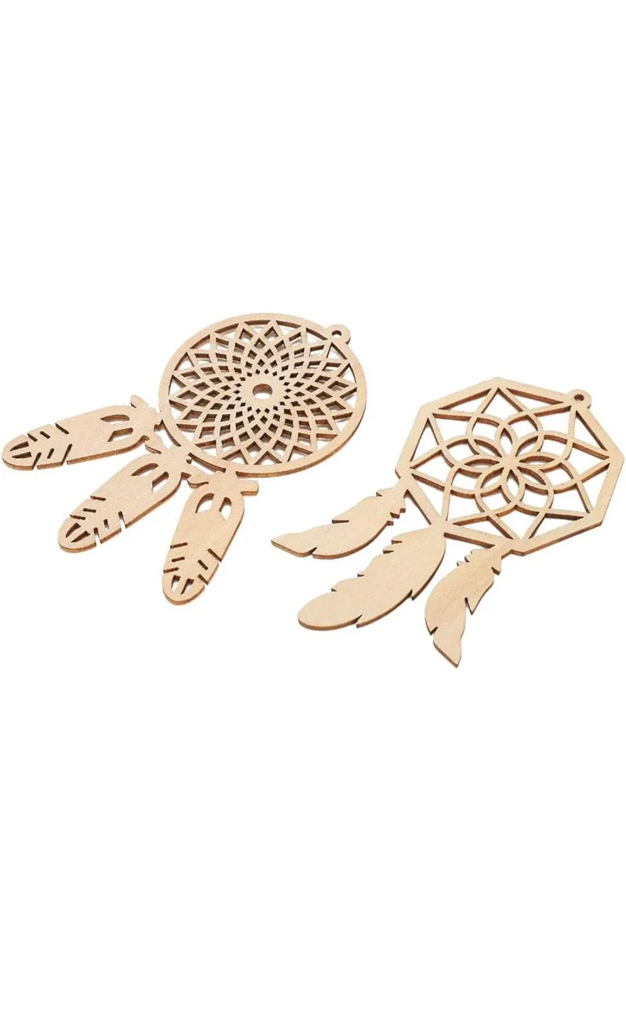 Wood Dreamcatchers Craft Kit image indicator(9)