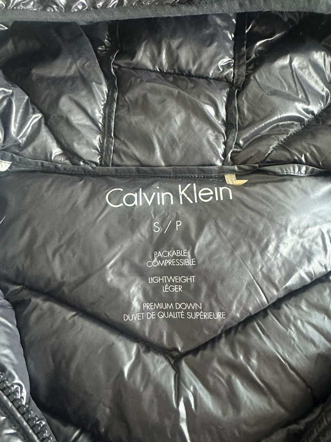 Calvin Klein Packable Down Puffer Jacket - Small - photo 2