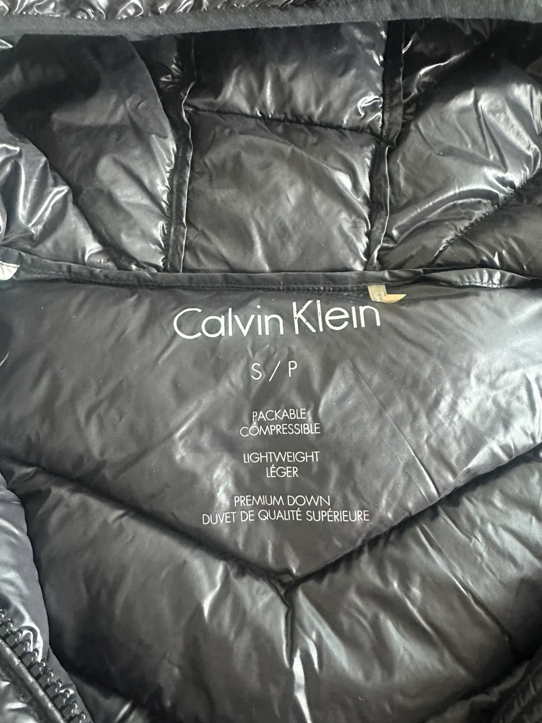 Calvin Klein Packable Down Puffer Jacket - Small image indicator(2)