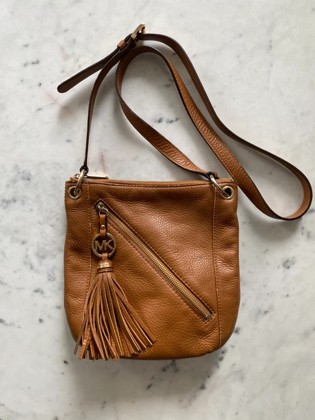 Michael Kors Leather Crossbody Bag
