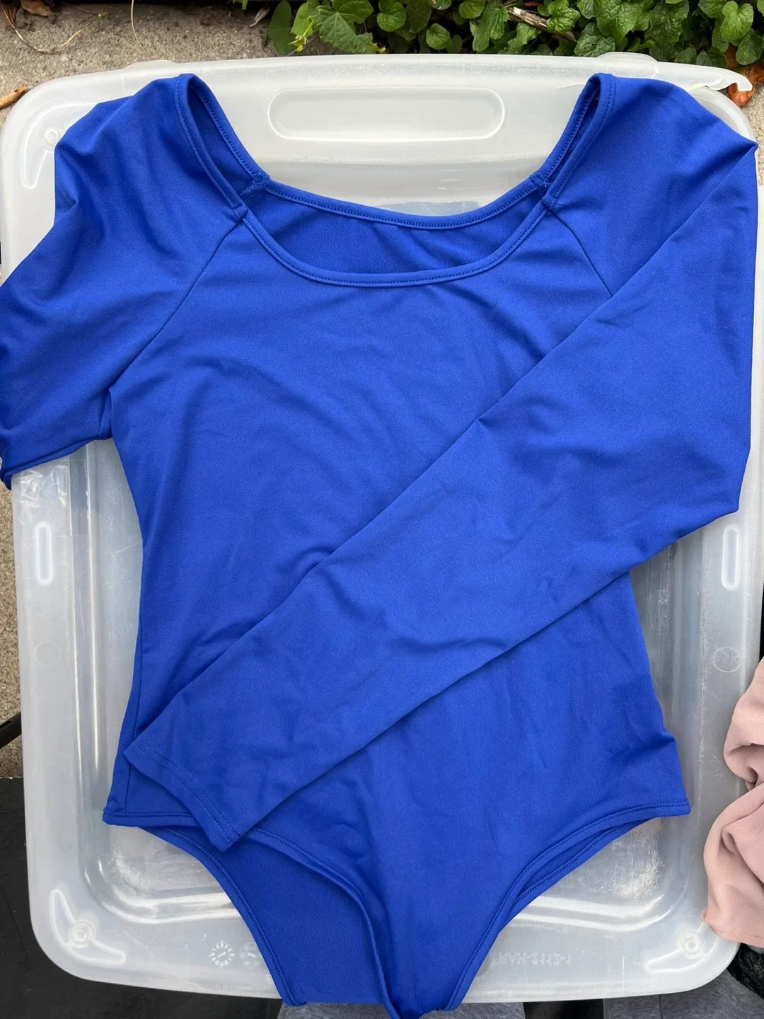 Blue Long Sleeve Leotard thumbnail