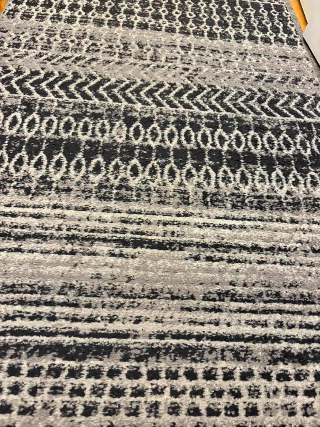 Bodrum NuLoom Runner Rug - 2'6 x 12' Dark Gray - photo 2