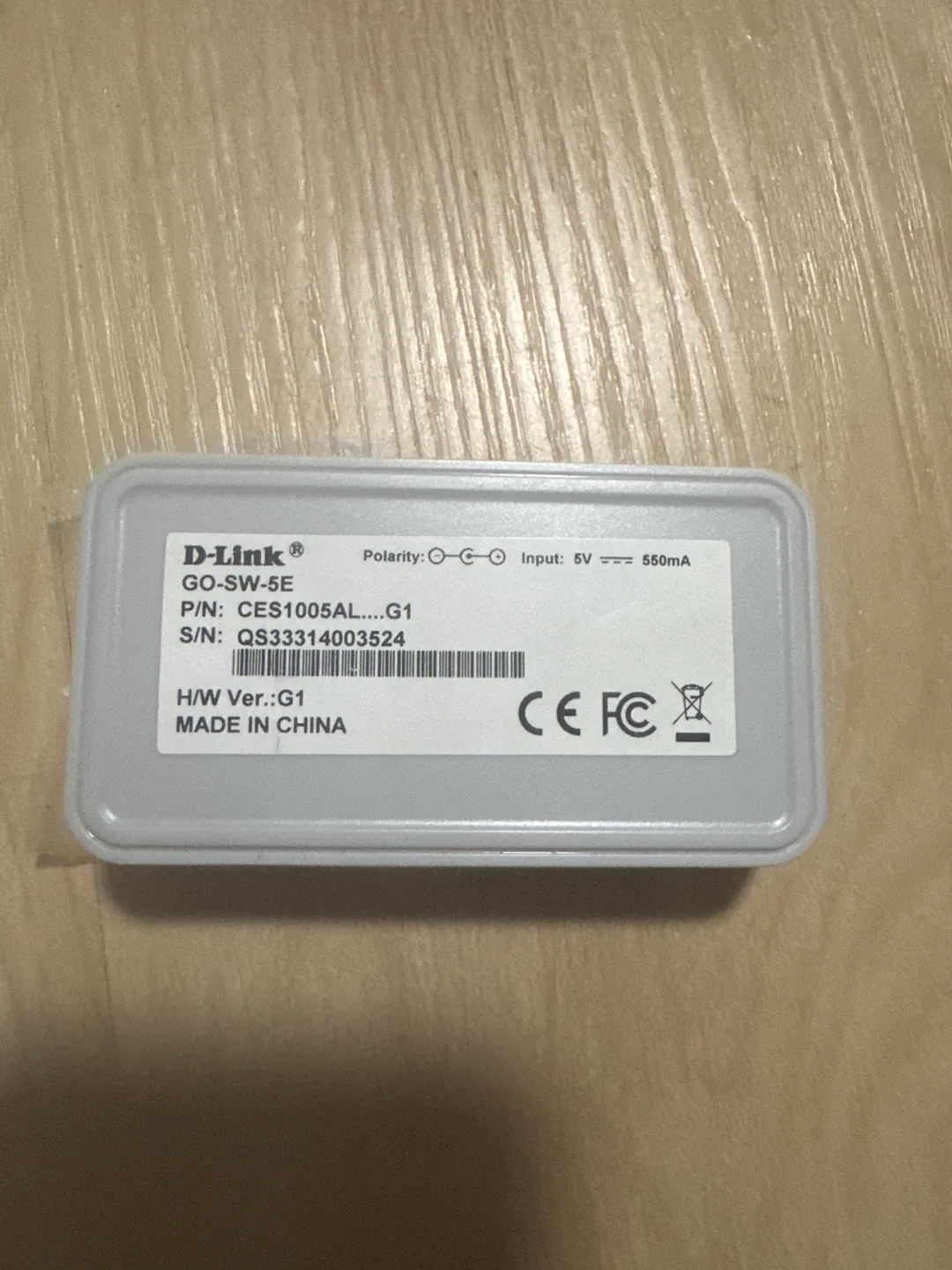 D-Link GO-SW-5E Network Switch image indicator(2)