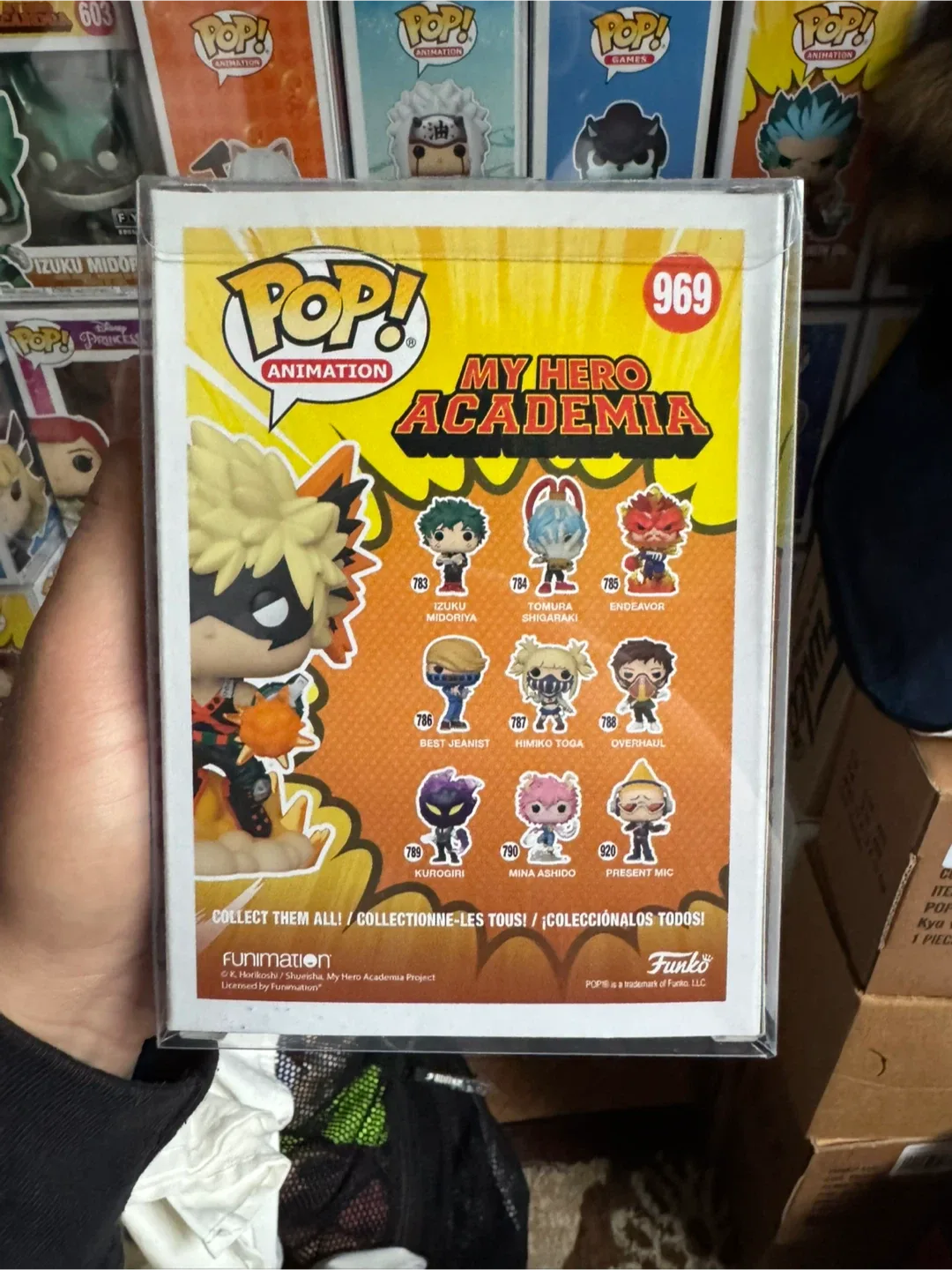 Funko Pop! Animation My Hero Academia Katsuki Bakugo #969 image indicator(3)