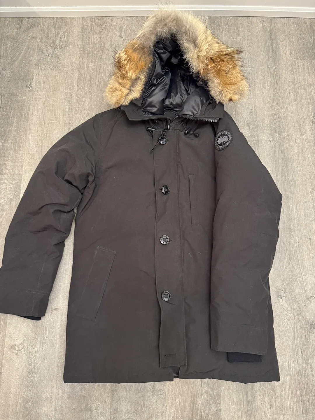 Canada Goose Parka - Black - Size L thumbnail