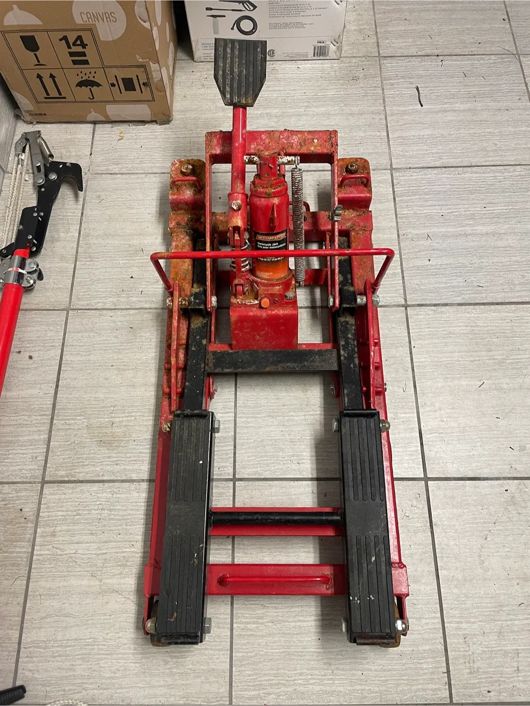 Motorcycle Lift Jack image indicator(2)