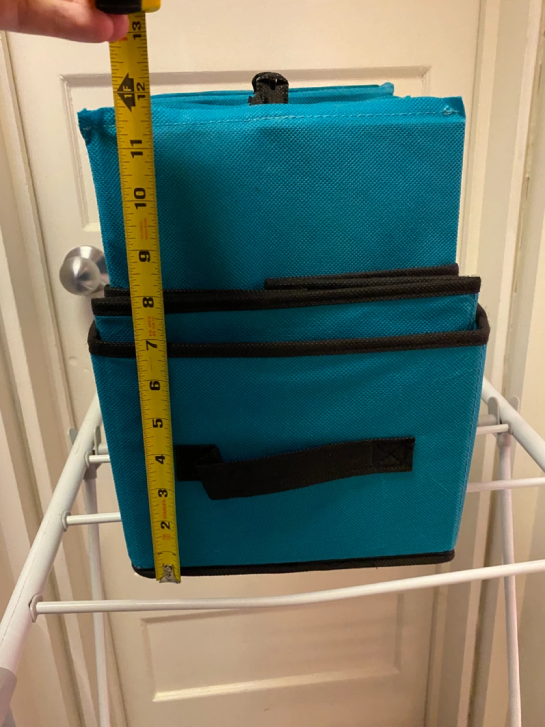 Turquoise Fabric Storage Bins - Set of 8 - photo 4