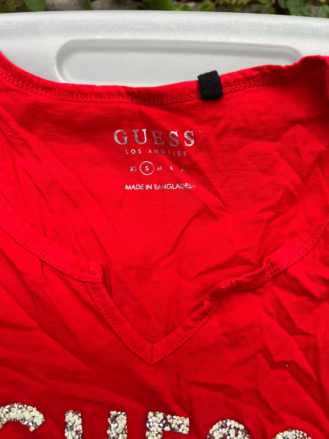 Guess Los Angeles Red T-Shirt - Size S image indicator(2)