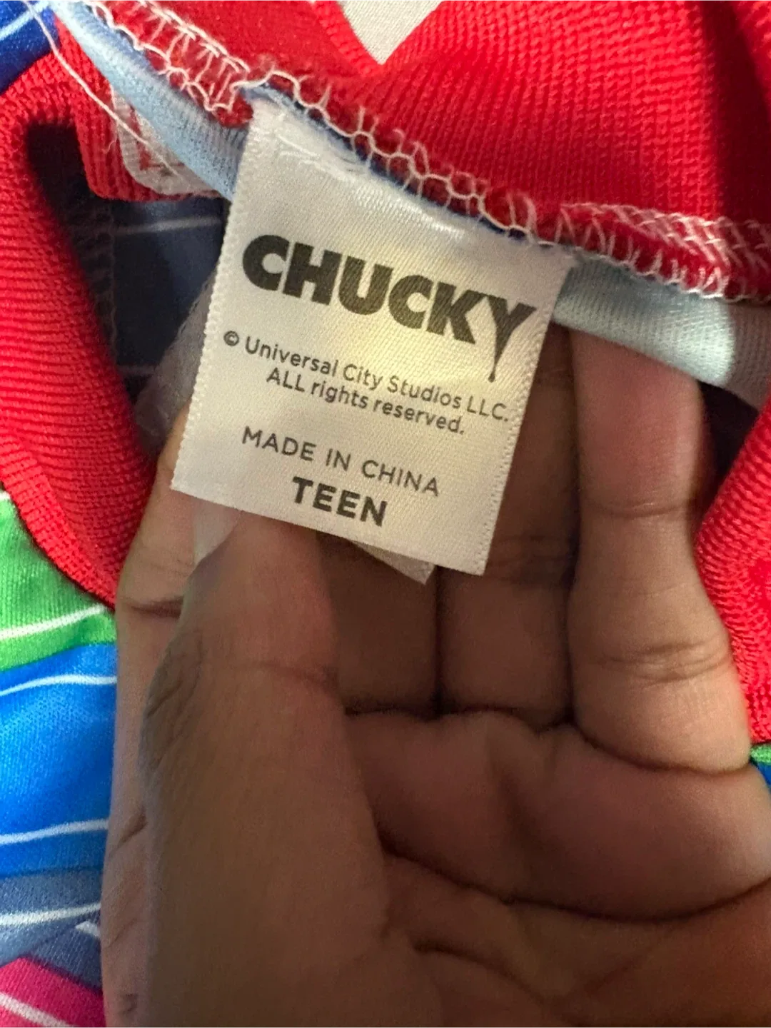 Chucky Good Guys Costume - Teen Size image indicator(3)