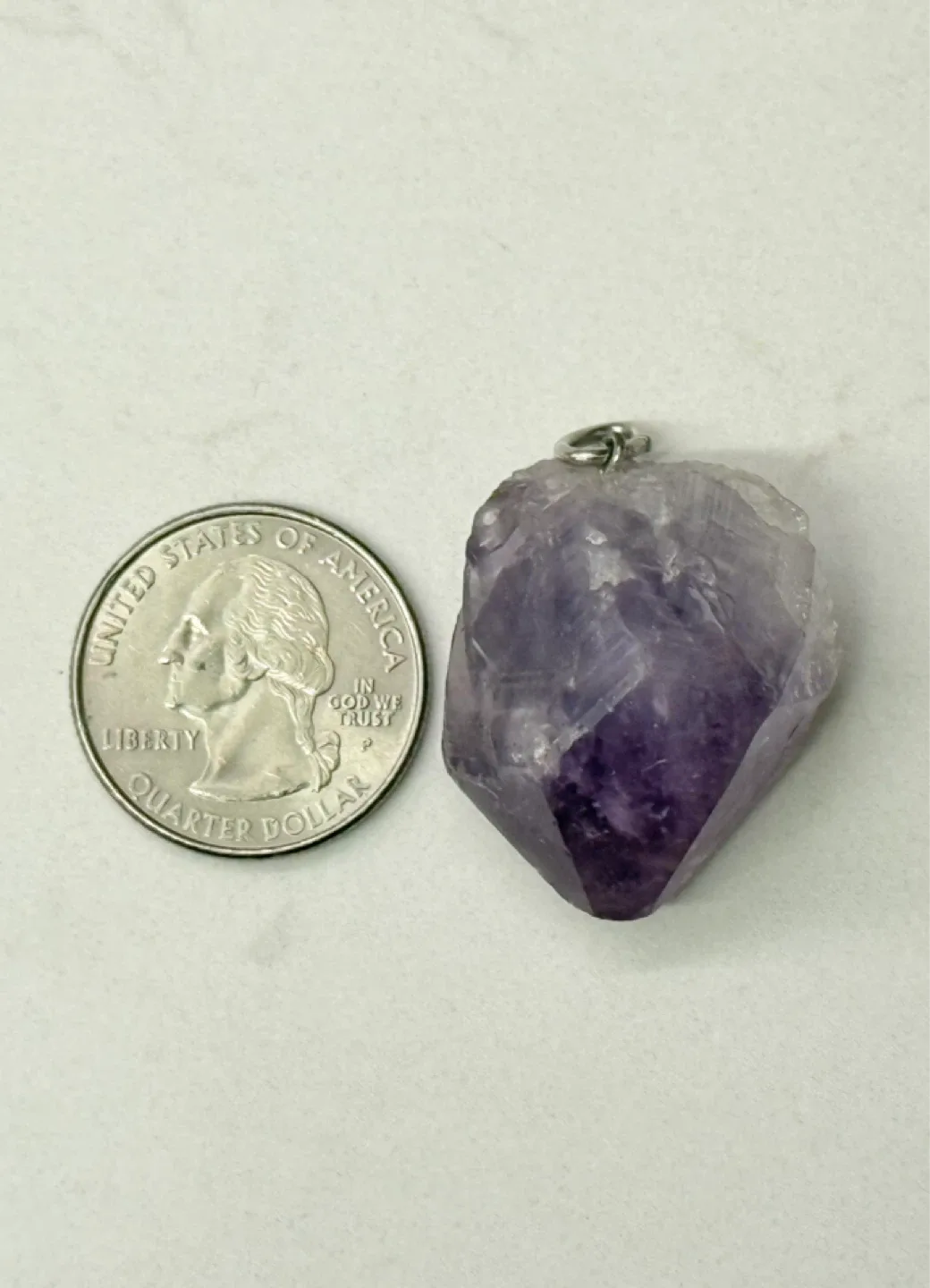Amethyst Crystal Pendant image indicator(2)