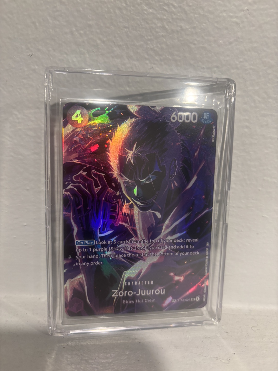 One Piece Zoro-Juurou Trading Card