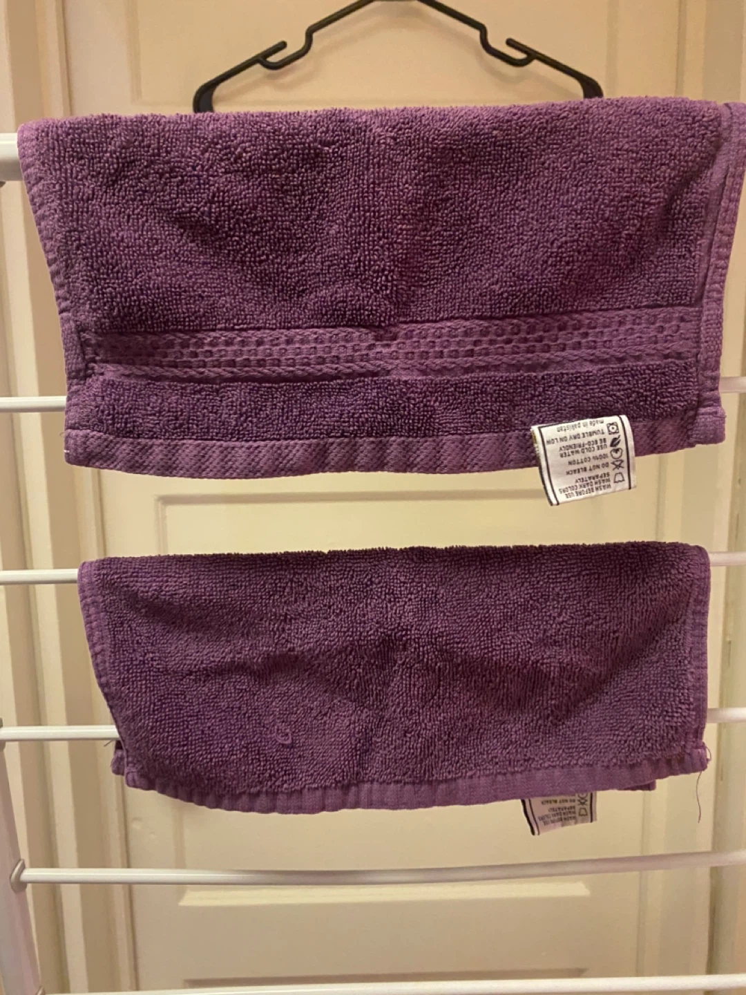Purple Hand & Face Towels - photo 4