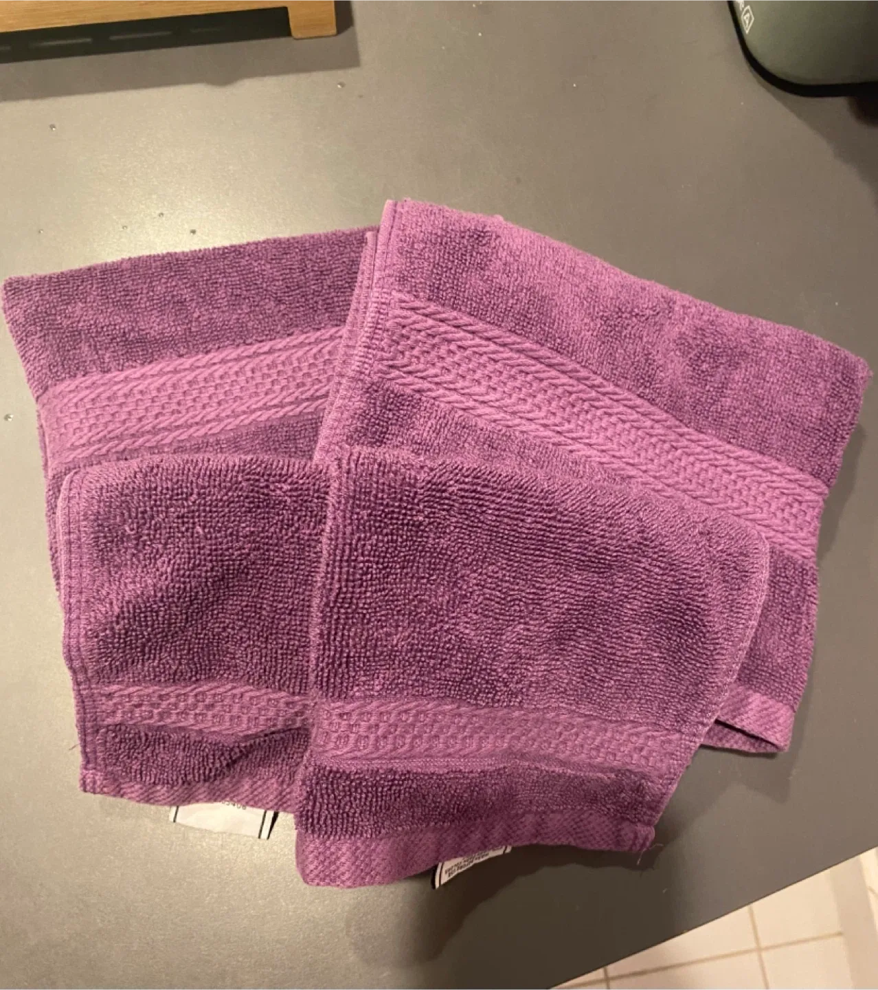 Purple Hand & Face Towels thumbnail