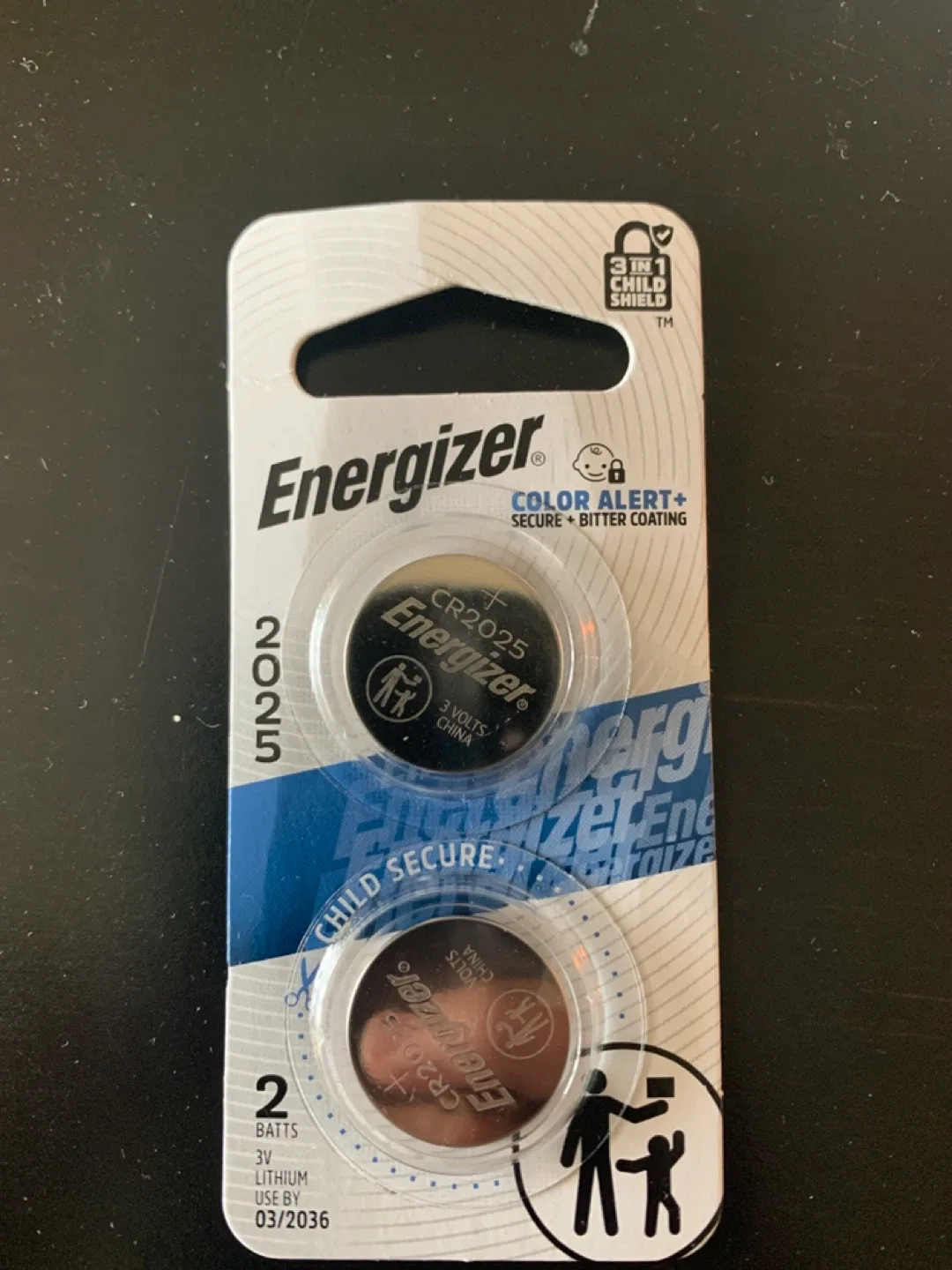 Energizer CR2025 3V Lithium Batteries - 2 Pack thumbnail