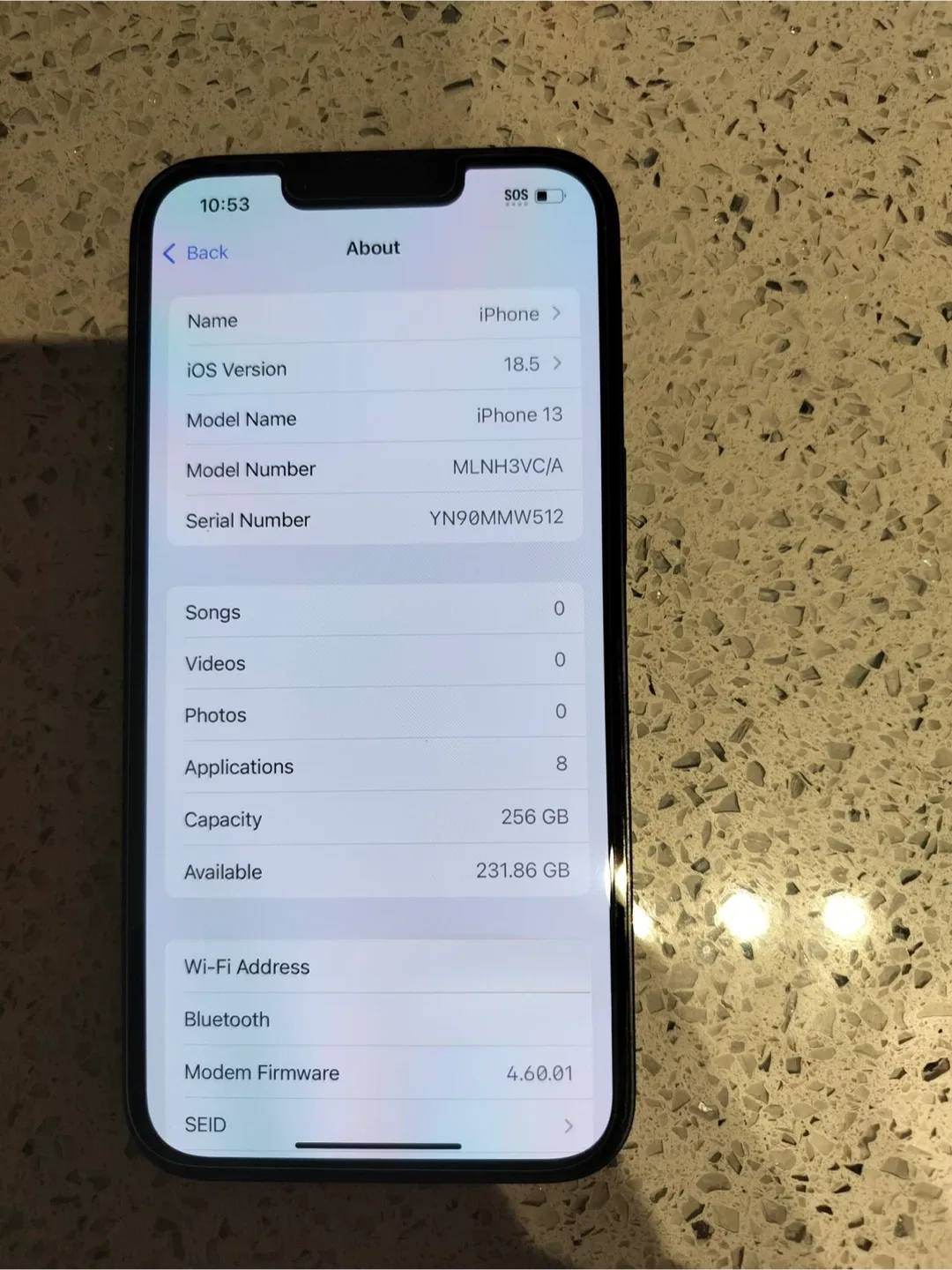 iPhone 13, 256 GB image indicator(3)