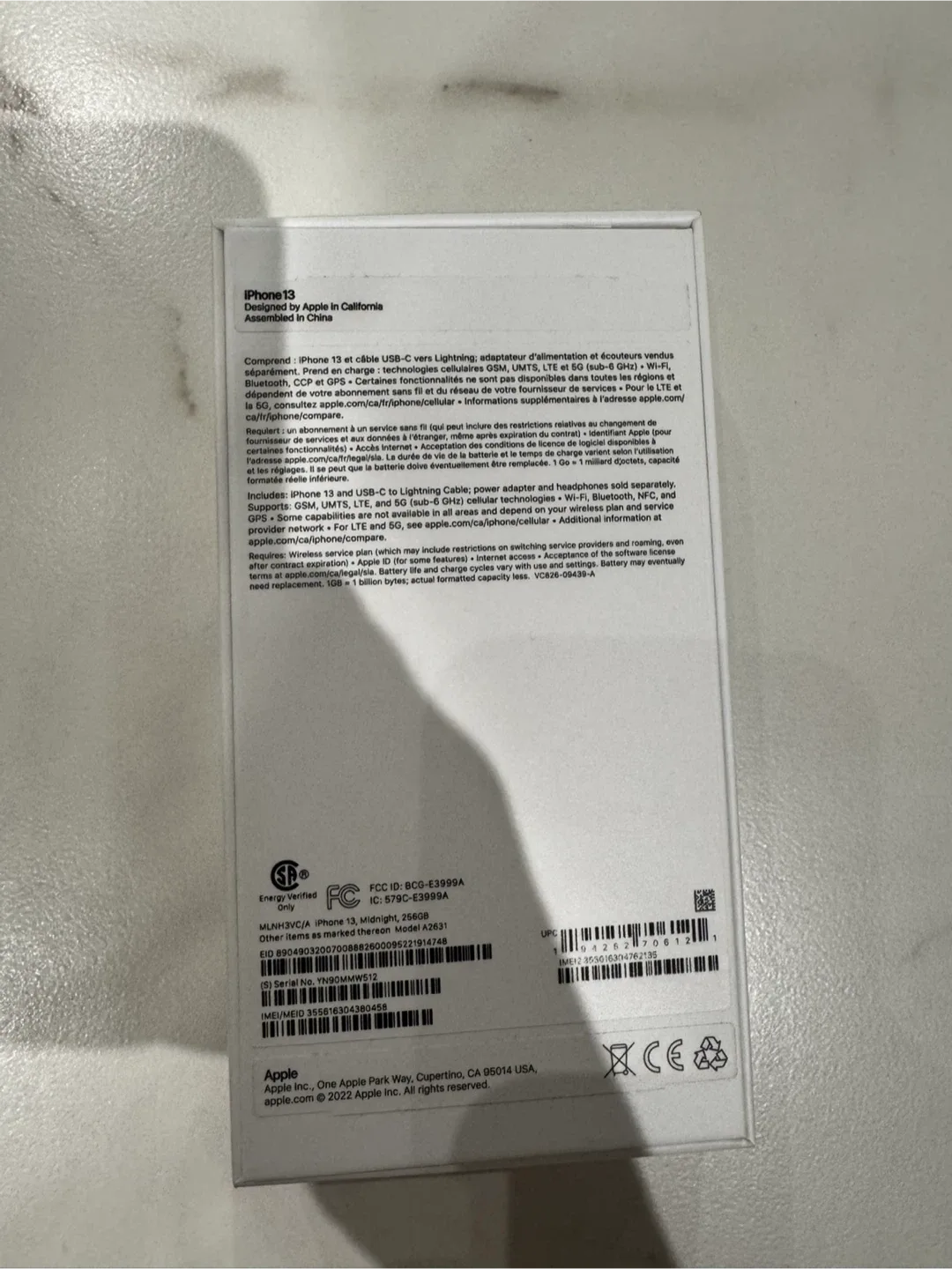 iPhone 13, 256 GB image indicator(7)