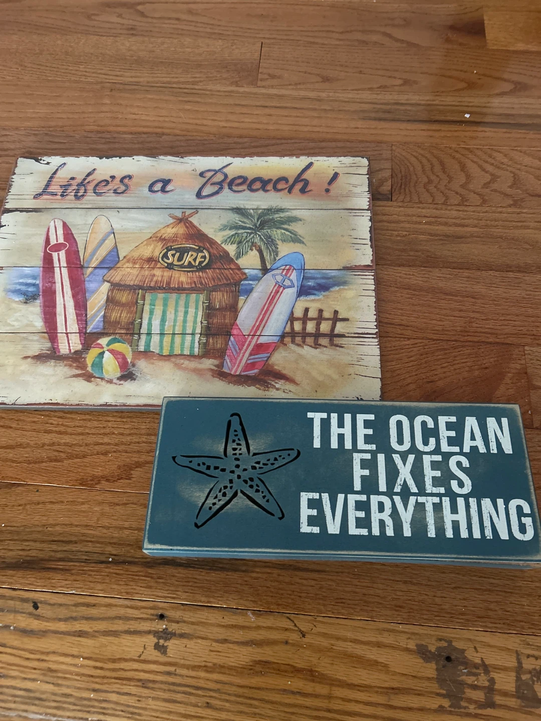 Beach & Ocean Decor Signs