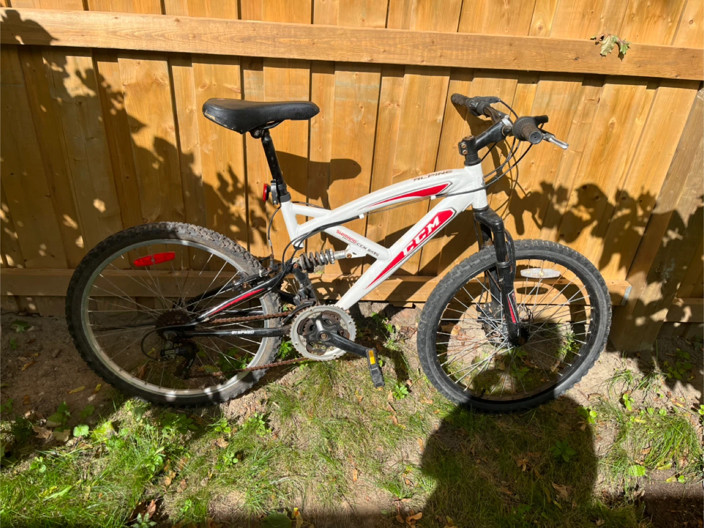 CCM White Alpine Mountain Bicycle - 24 inch - photo 2