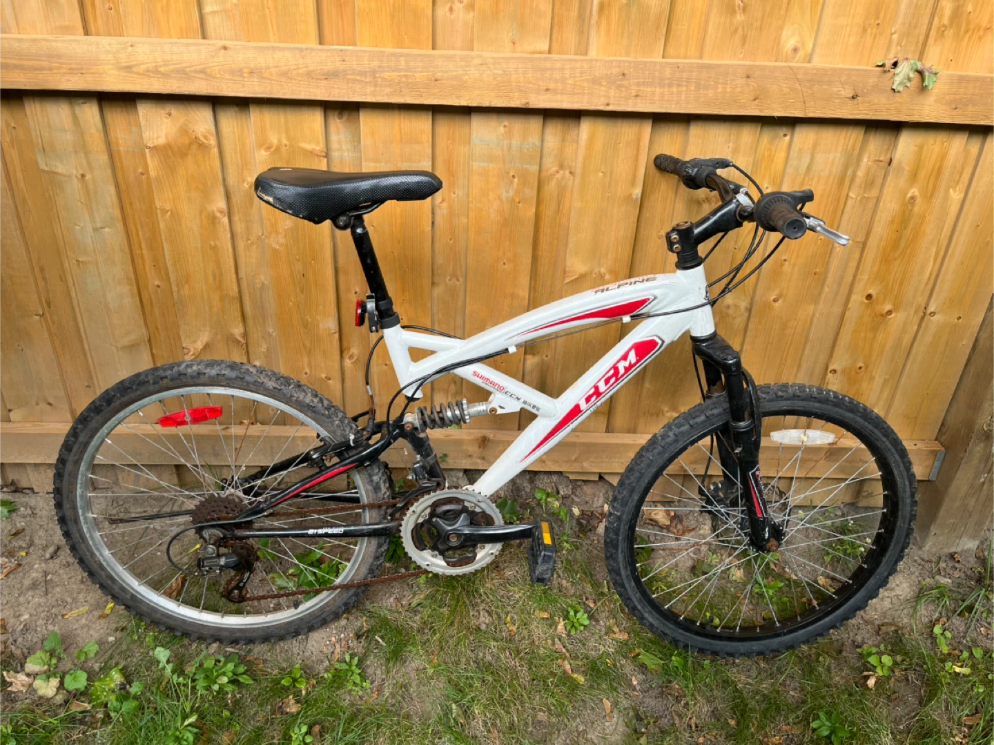 CCM White Alpine Mountain Bicycle - 24 inch - photo 5